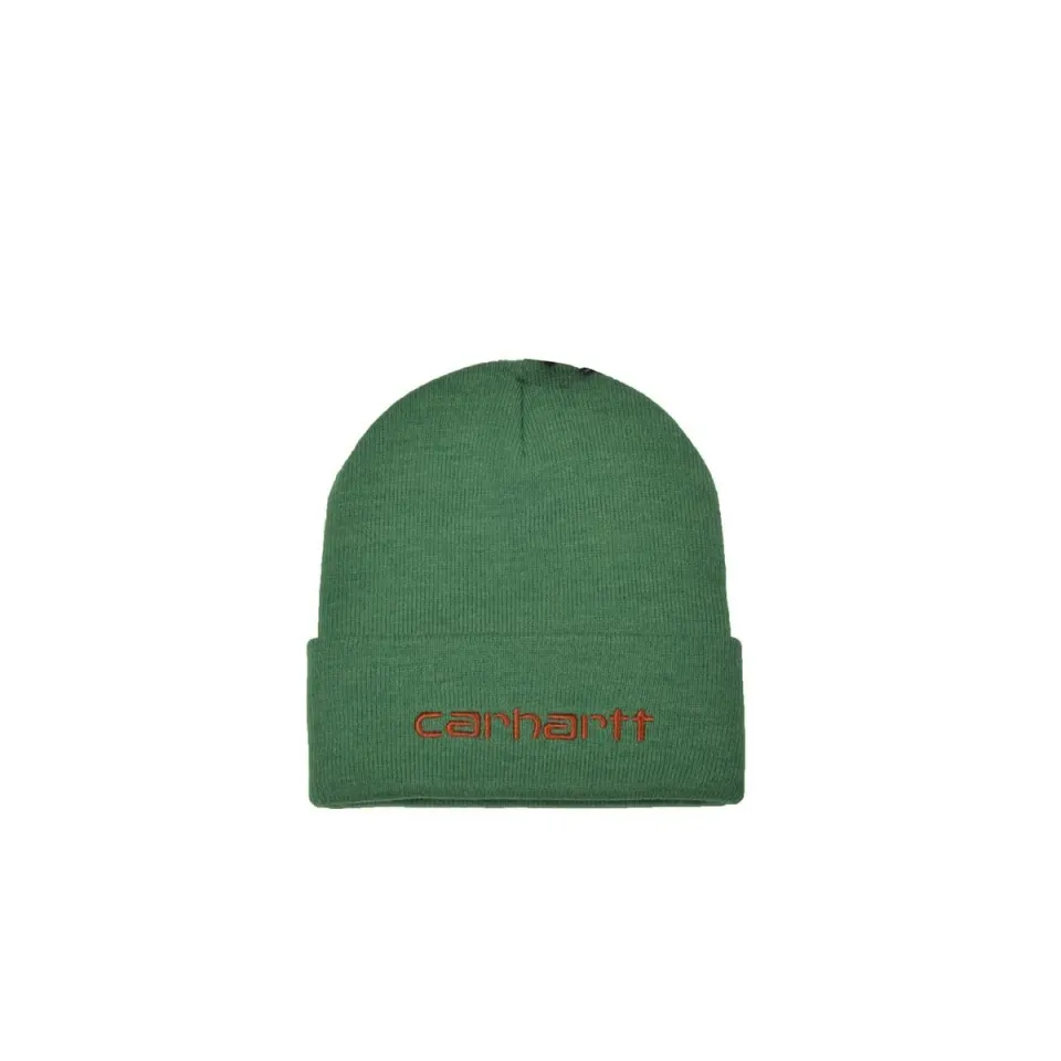 Carhartt WIP Script I030884 berretto verde acrilico