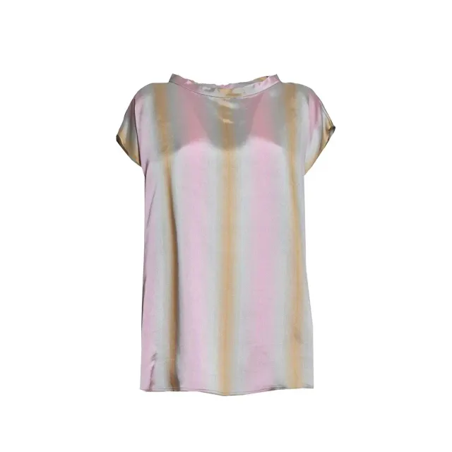 Aspesi 5640P098 top multicolore viscosa seta donna