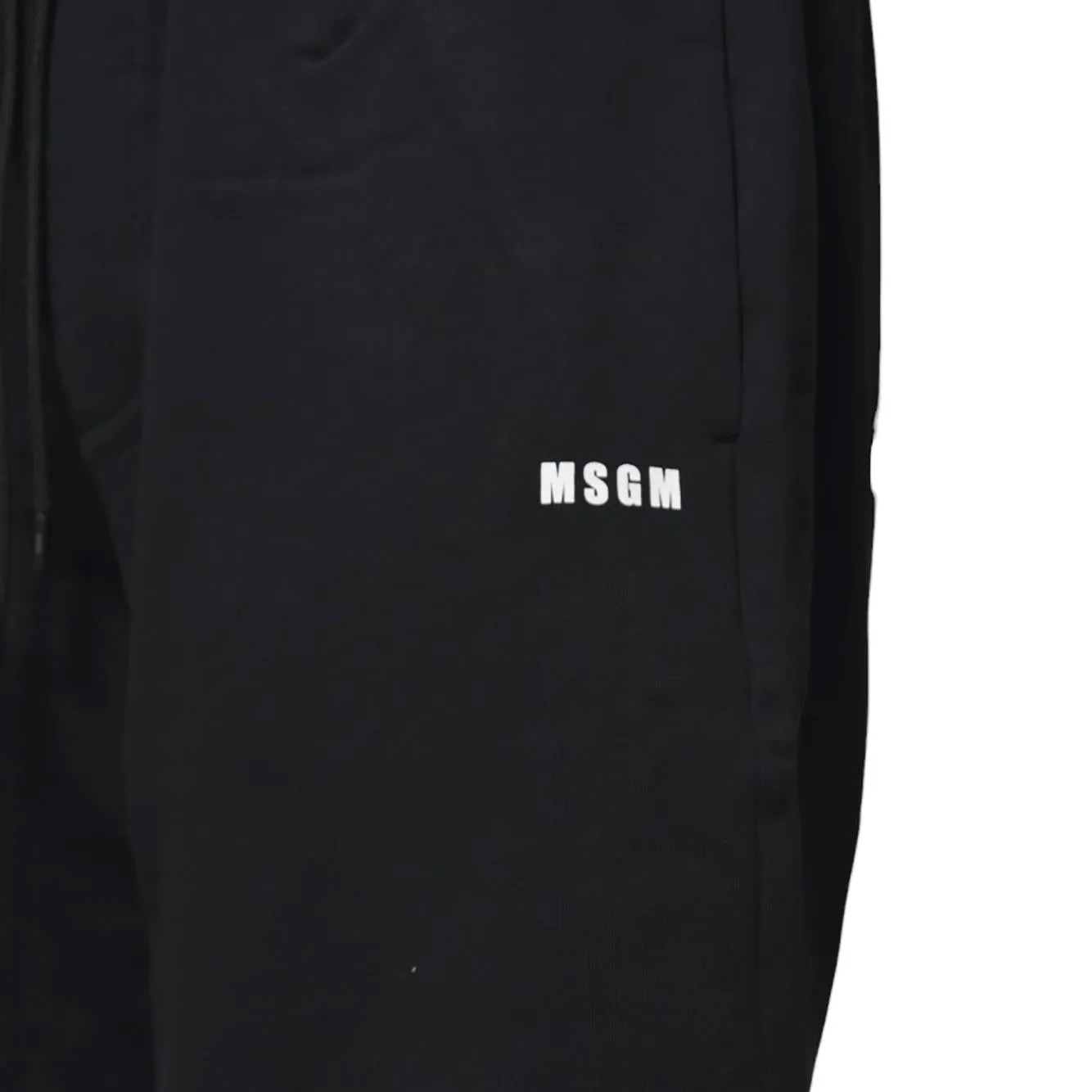 MSGM 3840MB76257000 bermuda donna neri cotone
