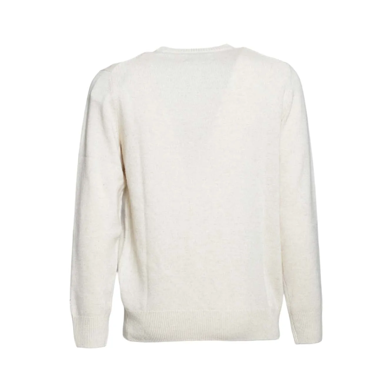 MC2 Saint Barth Heron maglione beige lana cashmere