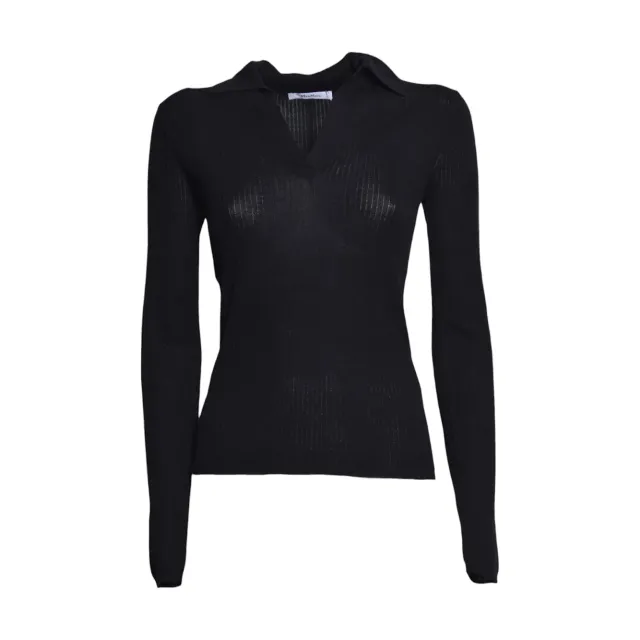Max Mara Gergo cardigan seta cashmere blu notte S M L