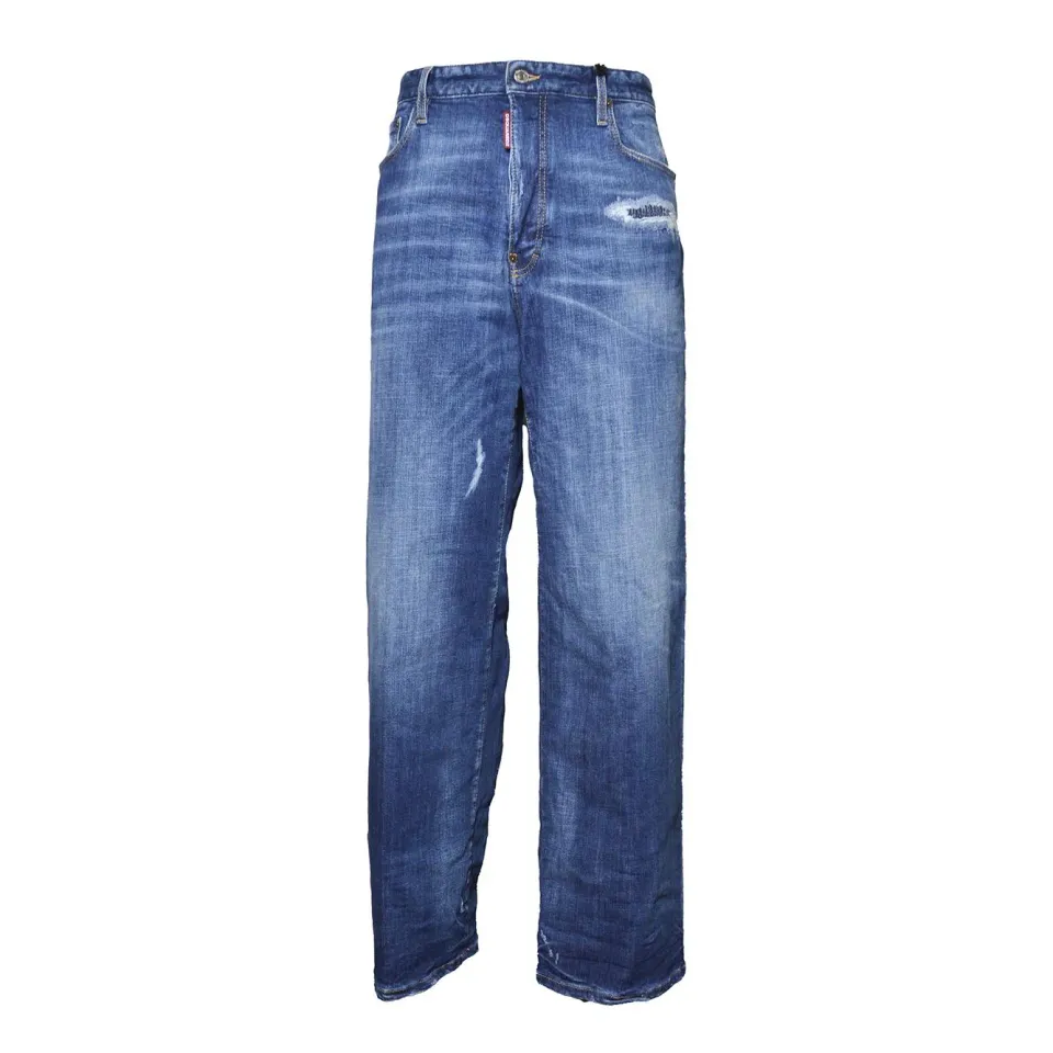 Dsquared2 S74LB1926S30872 baggy jeans denim 50 elastico