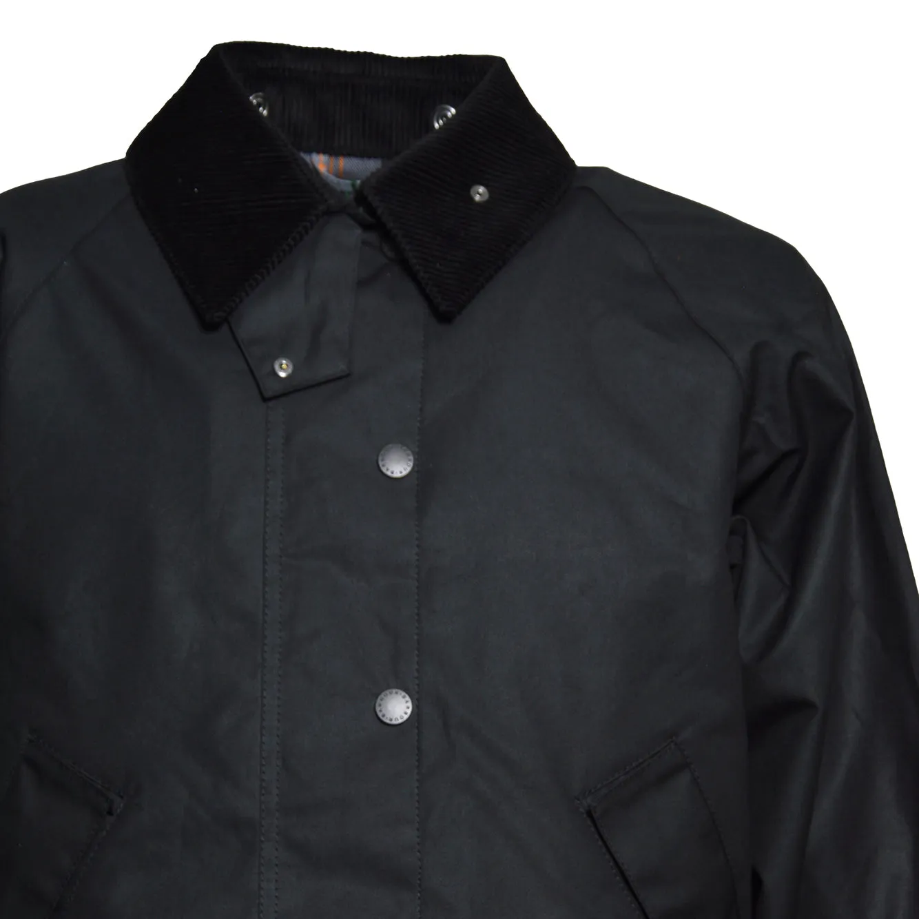 Barbour LWX1410LWX Transport giubbotto nero cerato