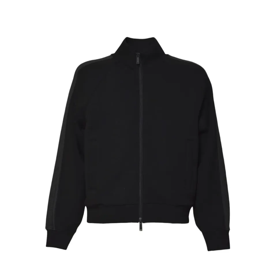 Dsquared2 S74HG0178D20075 felpa zip nero uomo M
