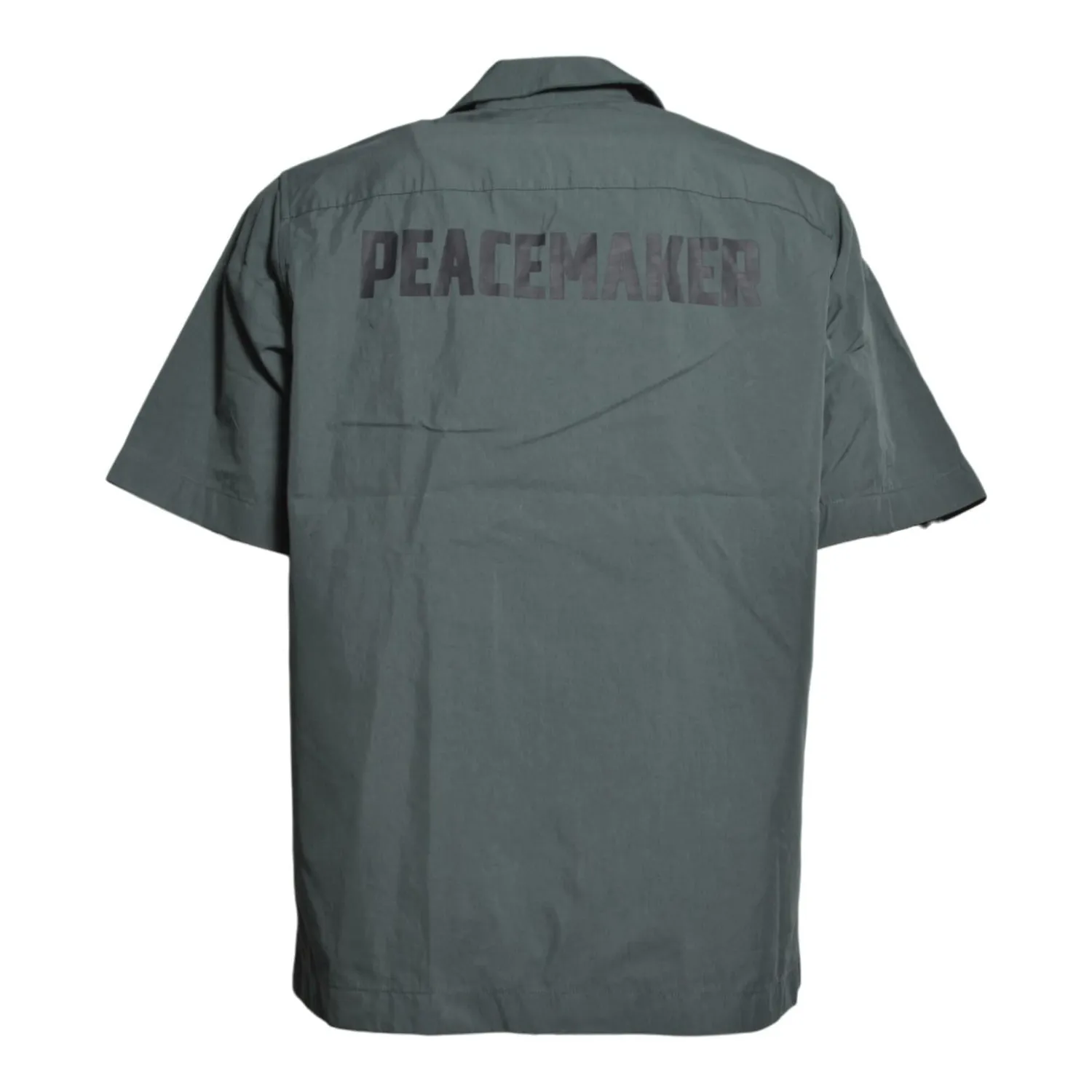 OAMC PCM3OS04ACO00 camicia uomo verde scuro manica corta