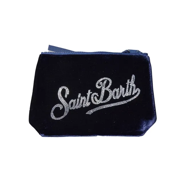 Saint Barth Aline ALI0014 pochette bimba blu strass