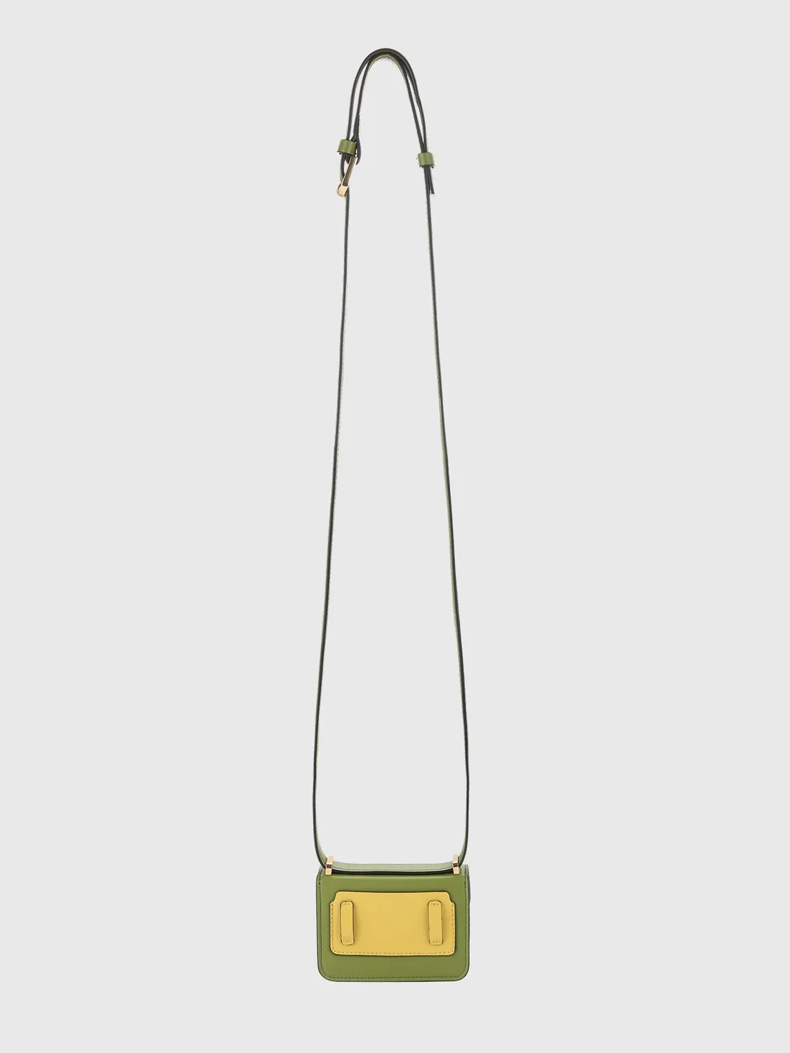 PORTS Anouk borsa mini verde tracolla pelle