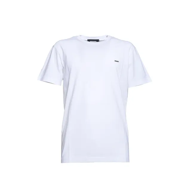 Dsquared2 Cool Fit S74GD1253 t-shirt bianca logo uomo