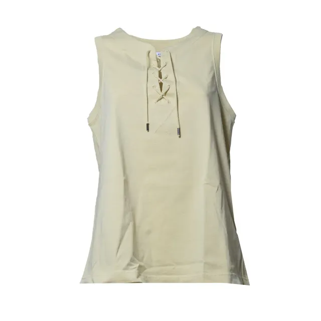 Aspesi Z416L122 canotta panna 100% cotone