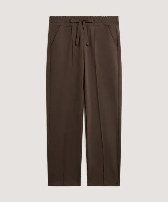 Rodier Milano pantaloni jogging maglia marrone