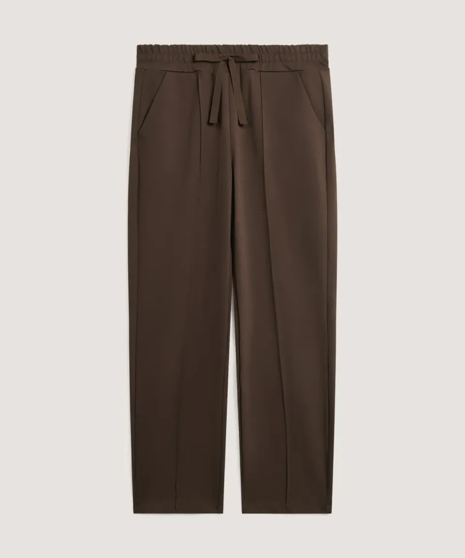 Rodier Milano pantaloni jogging maglia marrone