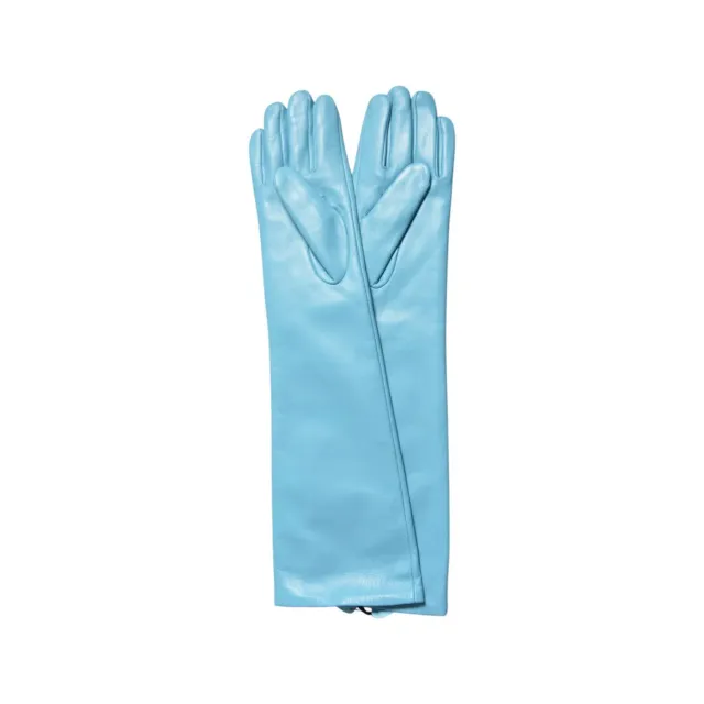 Solotre M1AC0170 guanti donna azzurro taglia unica