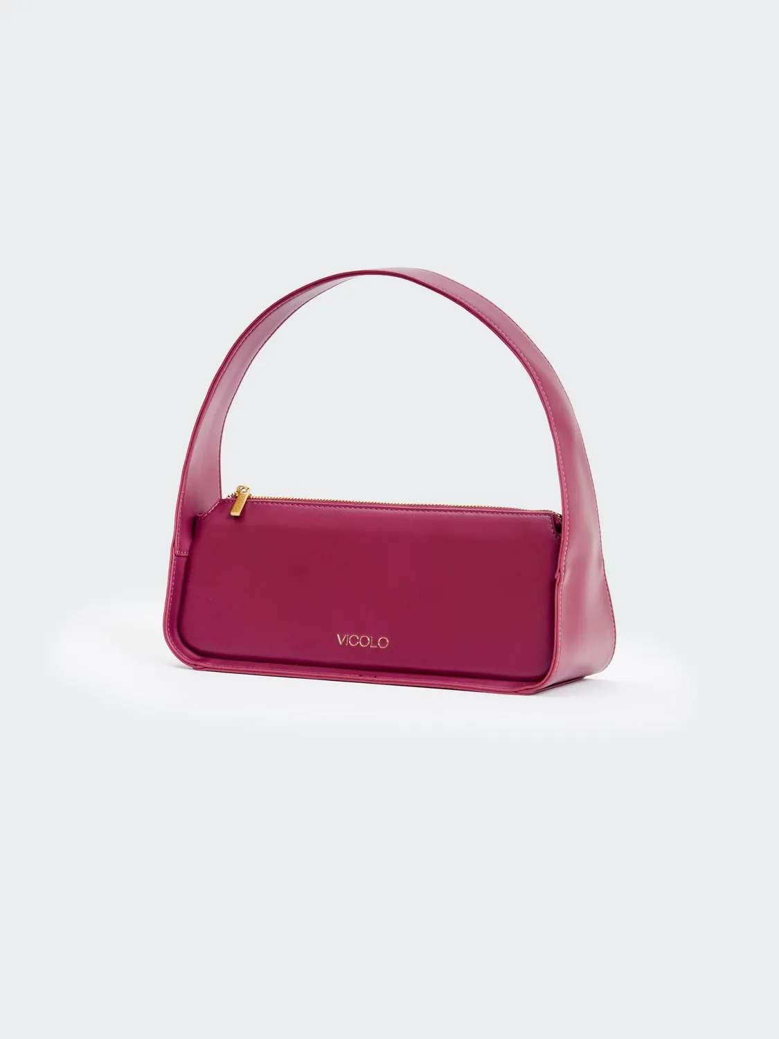 VICOLO Borsa Deva Vino Ecopelle Squadrata