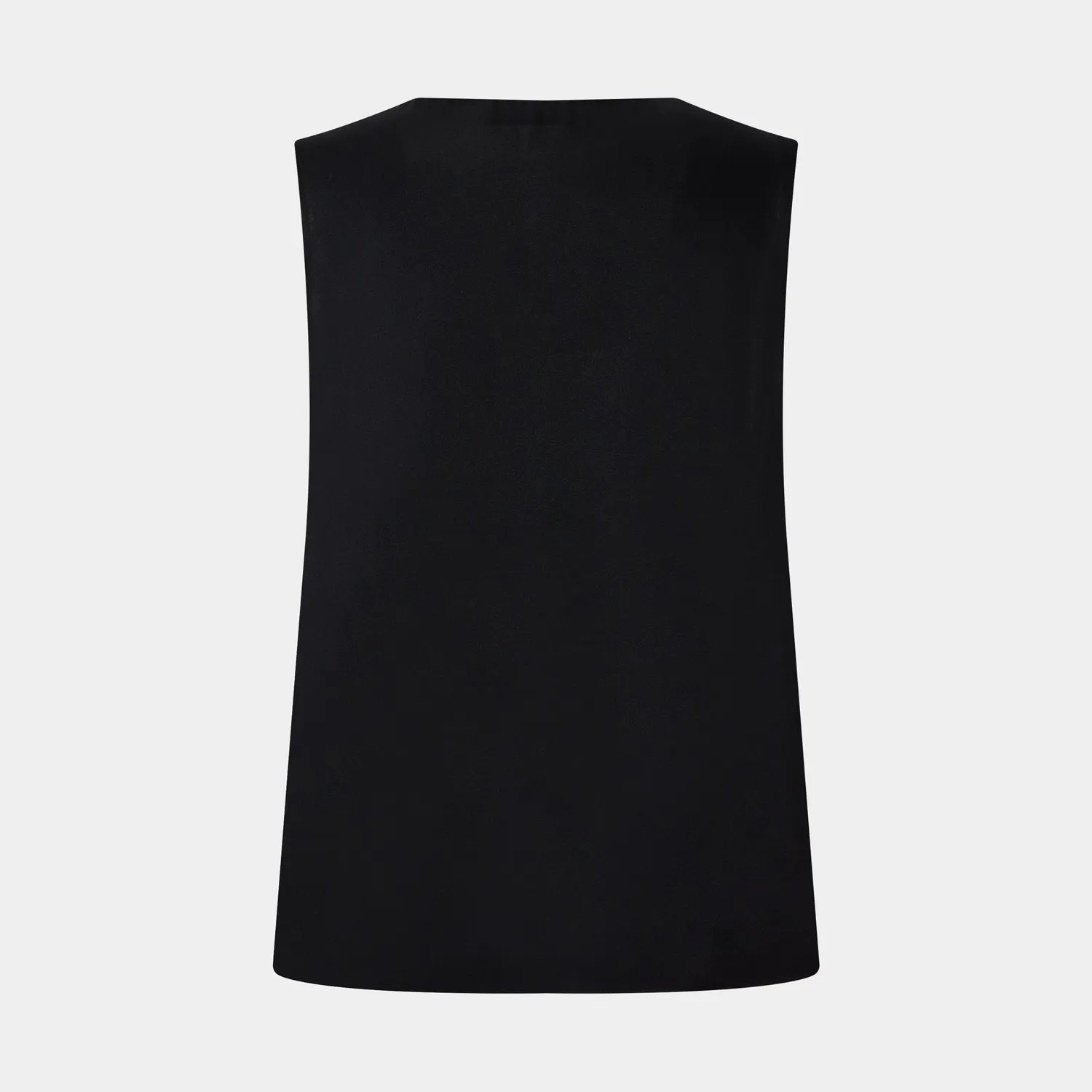 Ports top nero paillettes fiori elegante