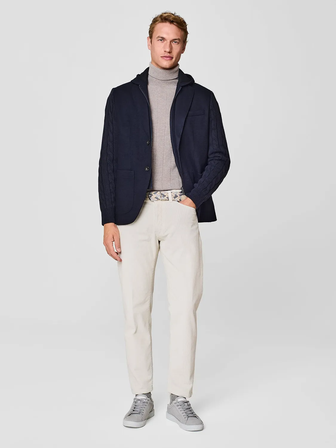 Paul Taylor Cinque Tasche Pantalone Velluto a Coste Burro