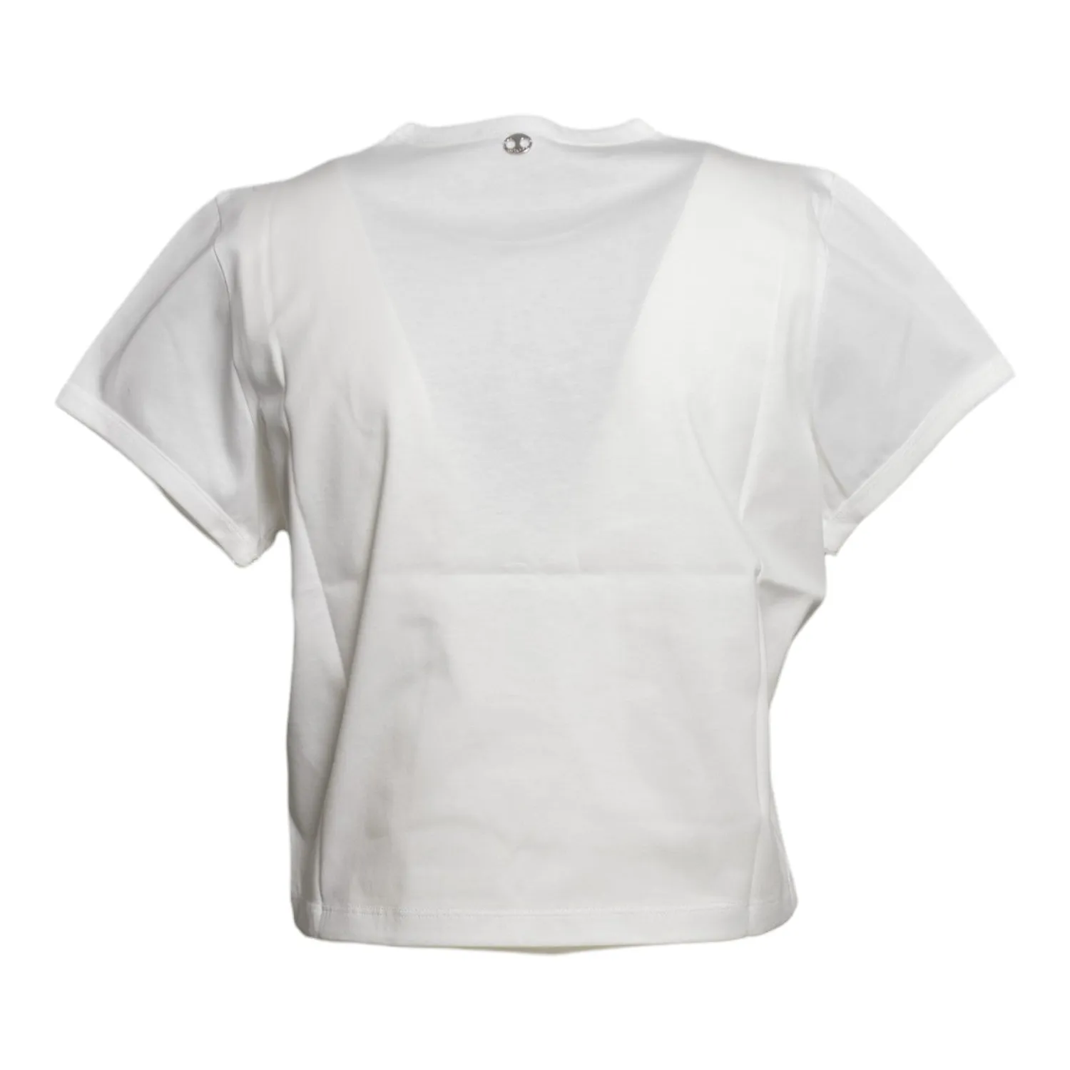 Rabanne 26AJTE056CO0494 t-shirt bianca cotone