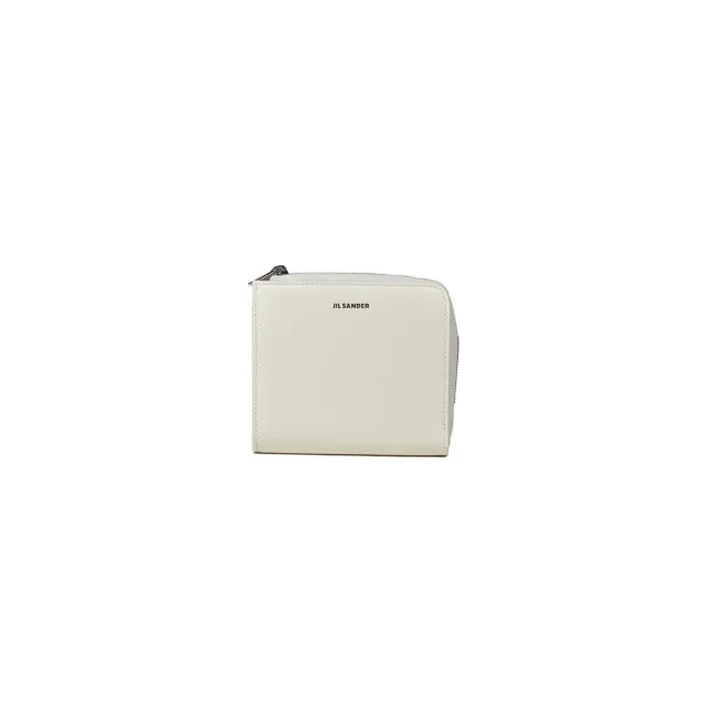Jil Sander J25UI0004P5995 portafoglio bianco pelle