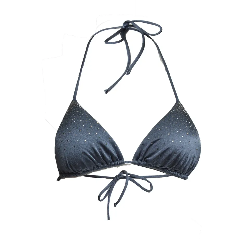 MC2 Saint Barth Anna ANNA001 top bikini grigio scuro