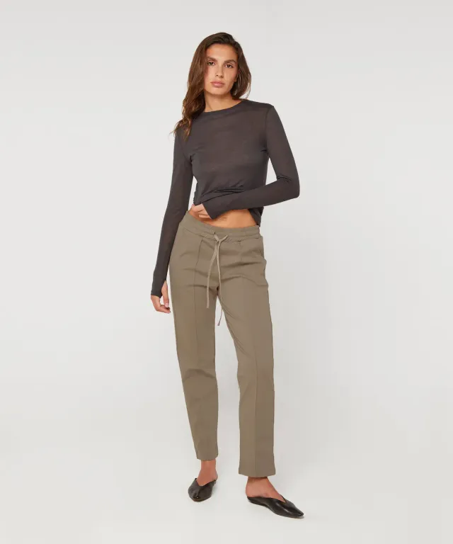 Rodier Milano pantaloni jogging talpa in maglia