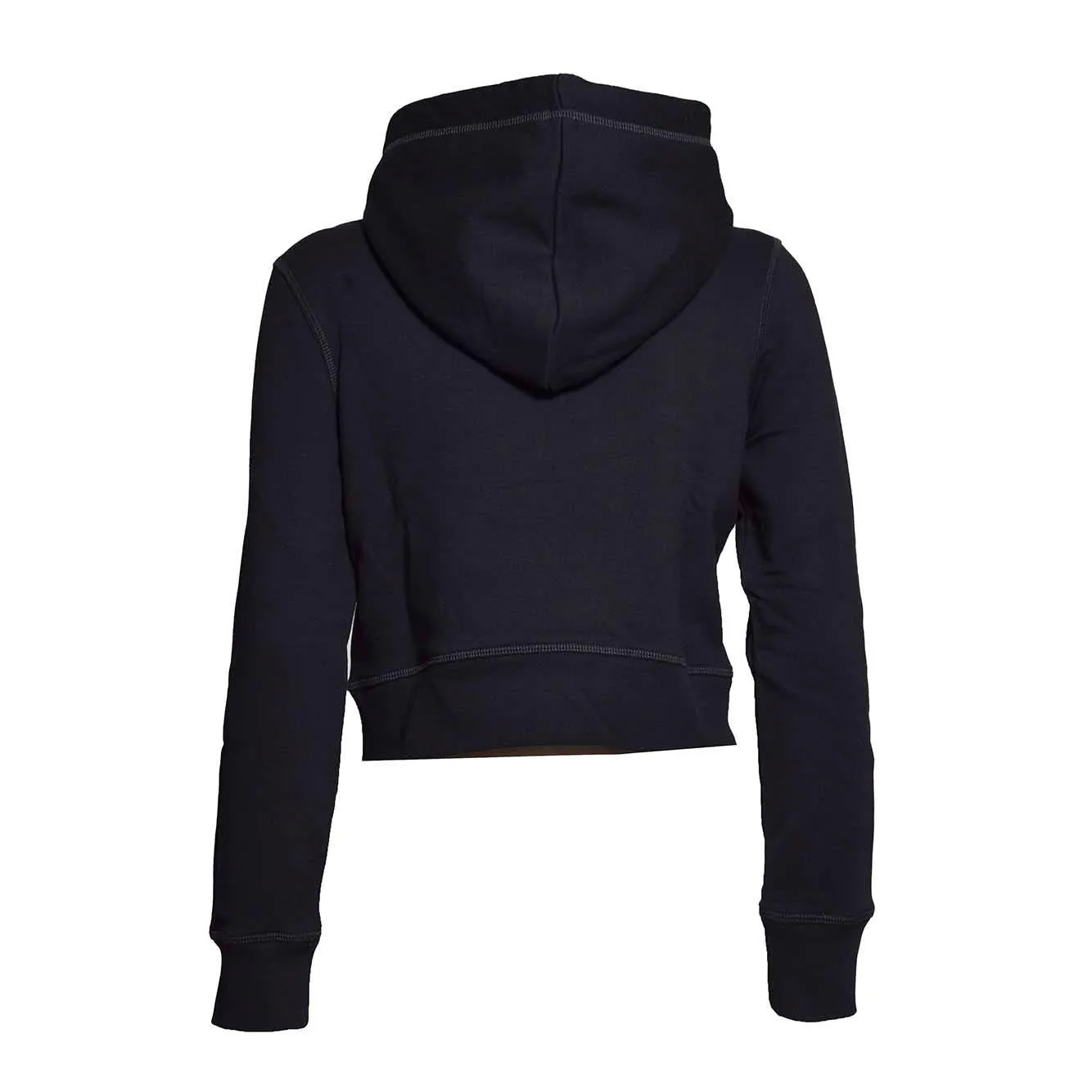 Dsquared2 S75GU0541S25551 felpa cappuccio nera slim