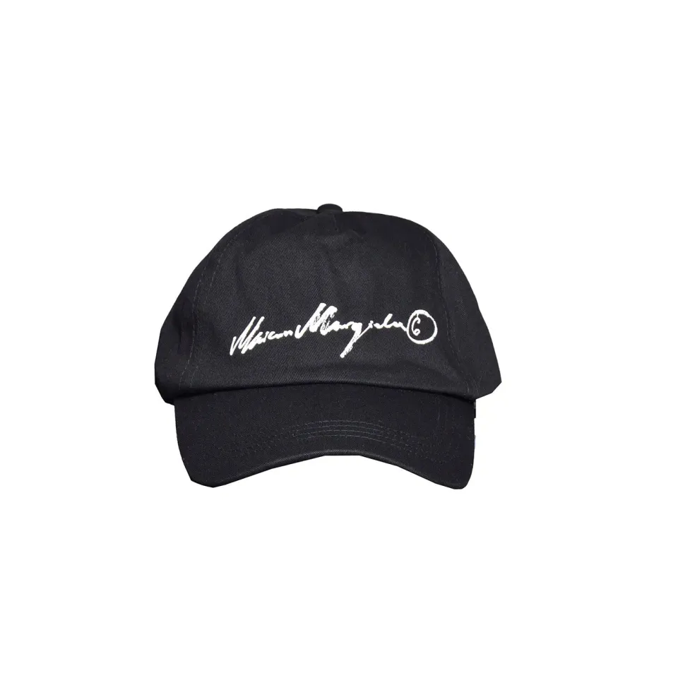 MM6 Maison Margiela S52TC0068 cappello nero cotone