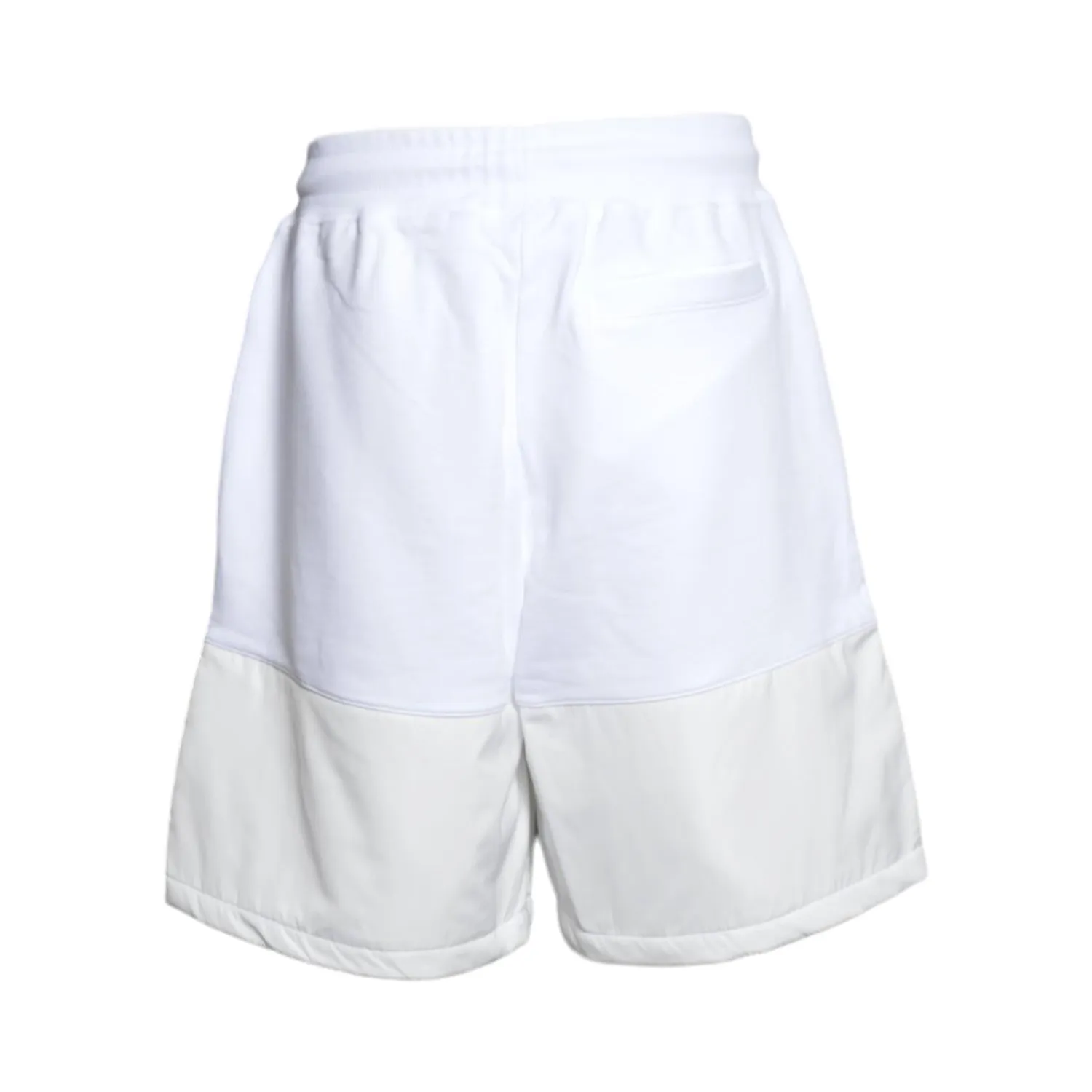 GCDS Z0MLQL230F004 bermuda bianca logo tonale