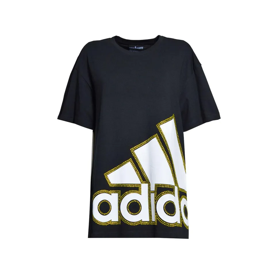 Caban Romantic CBTSHIRT2 t-shirt nero giallo cotone