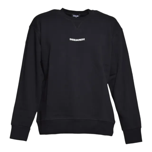 Dsquared2 Junior DQ2739D0AIZDQ900 felpa bambino nera