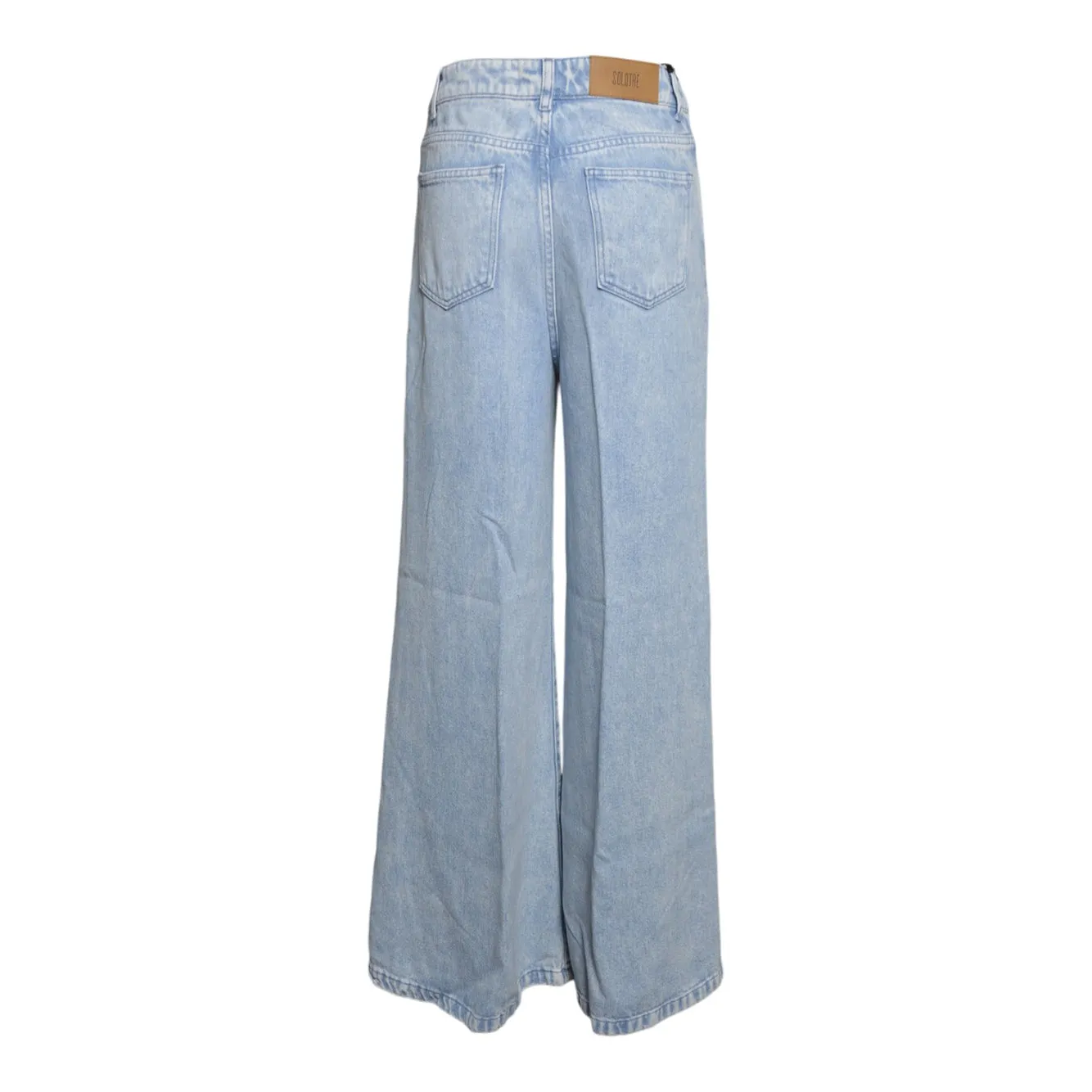 Solotre M1AB0168 Jeans donna denim blu classico