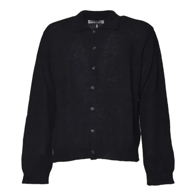 Our Legacy M4213ECFSE cardigan nero alpaca
