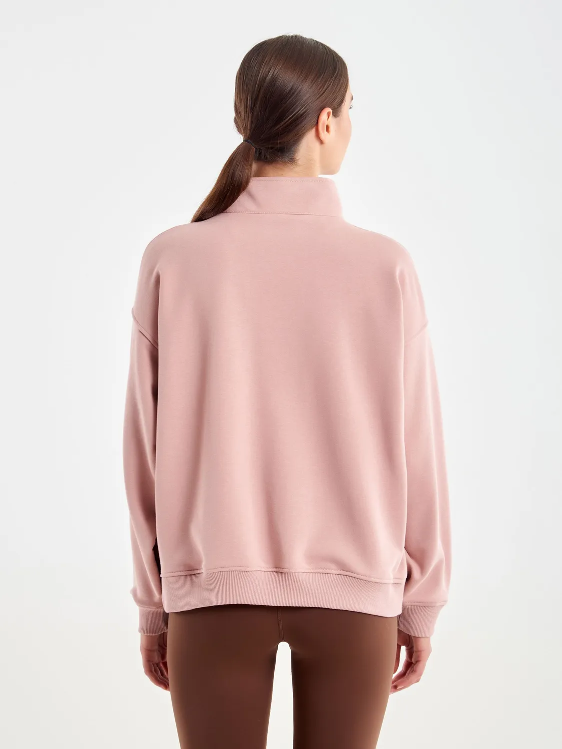 Vicolo Felpa Camionneur Ricamo Blush M cotone