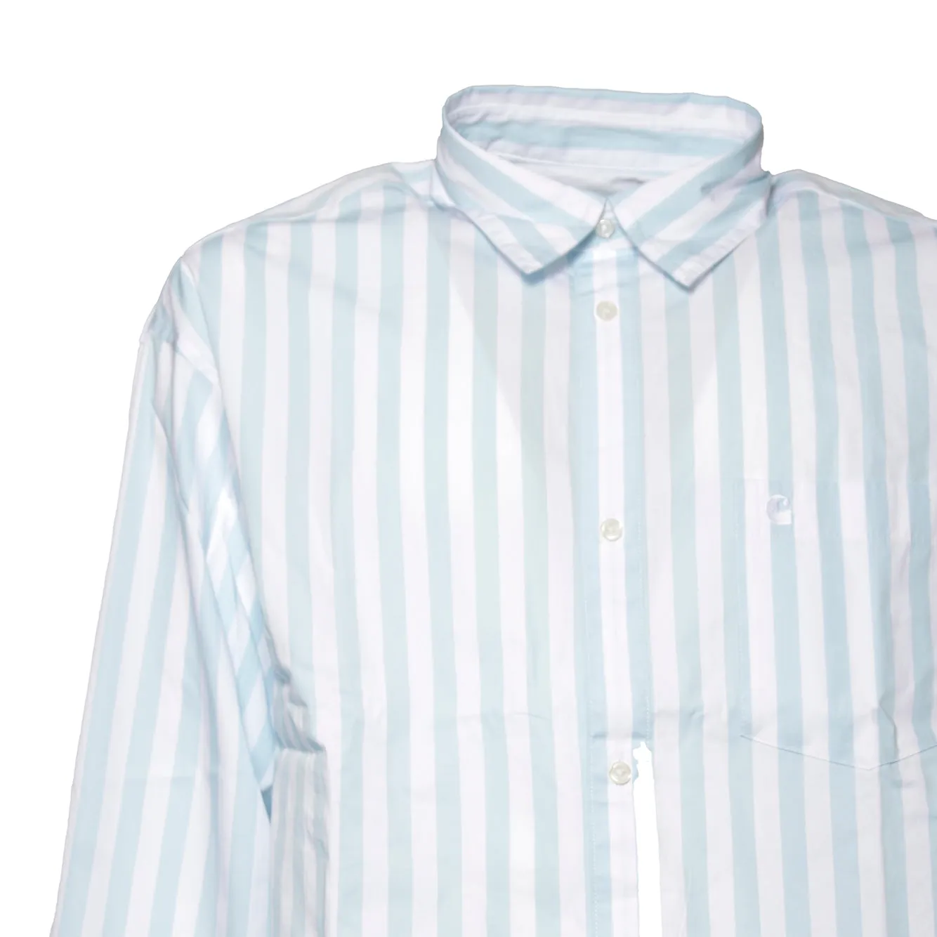 Carhartt WIP I036699 Royce camicia azzurra XS