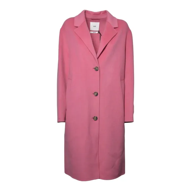 Solotre M1AC0007 cappotto donna fucsia invernale