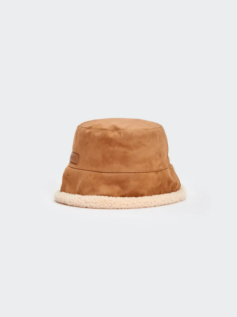 Vicolo Cappello Fisherman Teddy marrone beige