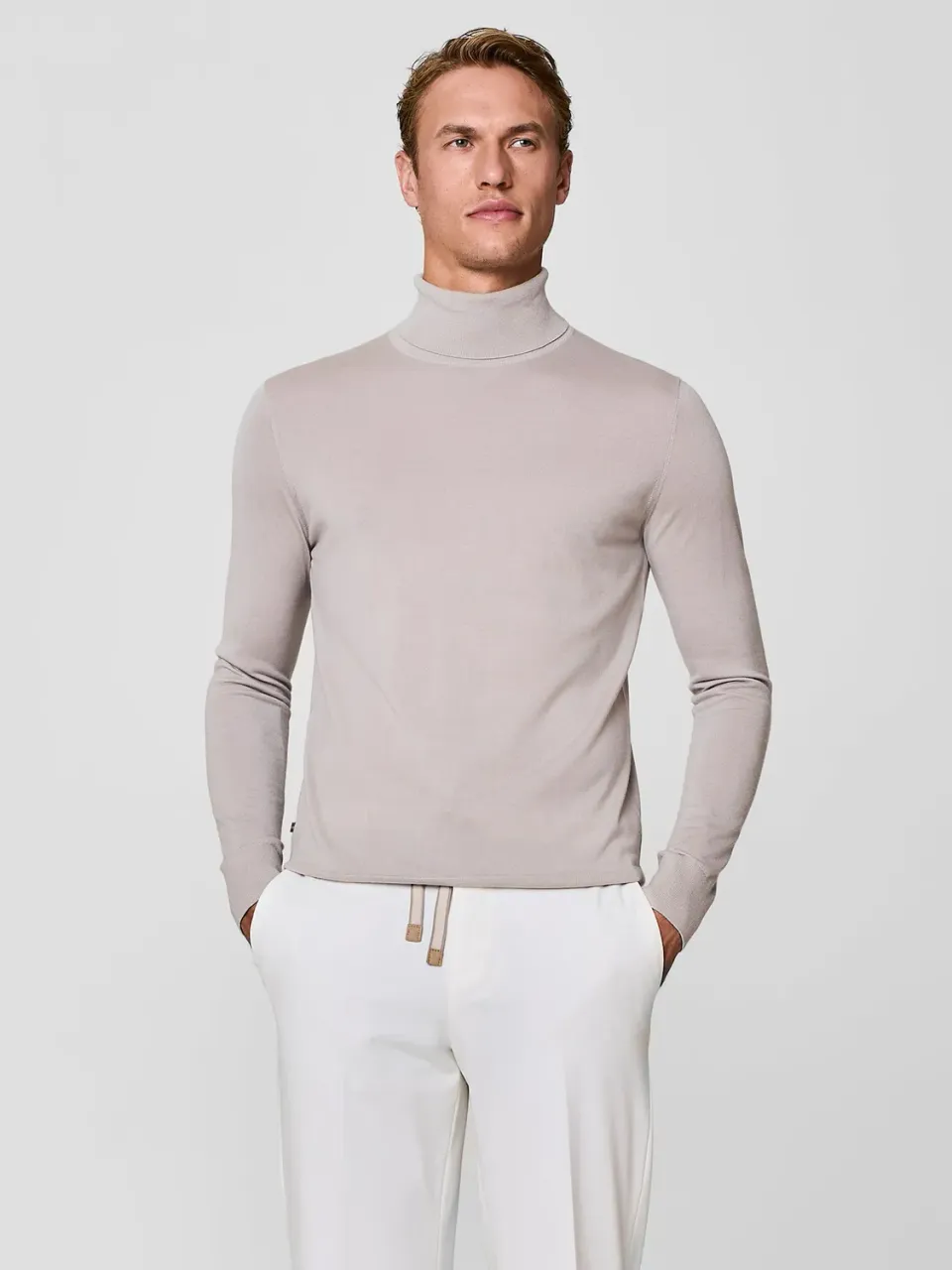 Paul Taylor dolcevita seta cashmere burro ultralight