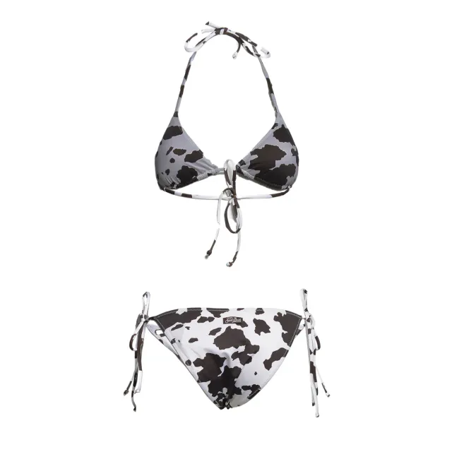 Saint Barth Leah LEH00011 top bikini animalier lurex