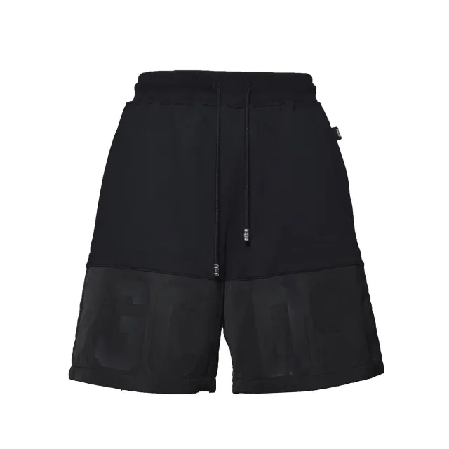 GCDS Z0MLQL230F004 bermuda nera felpa