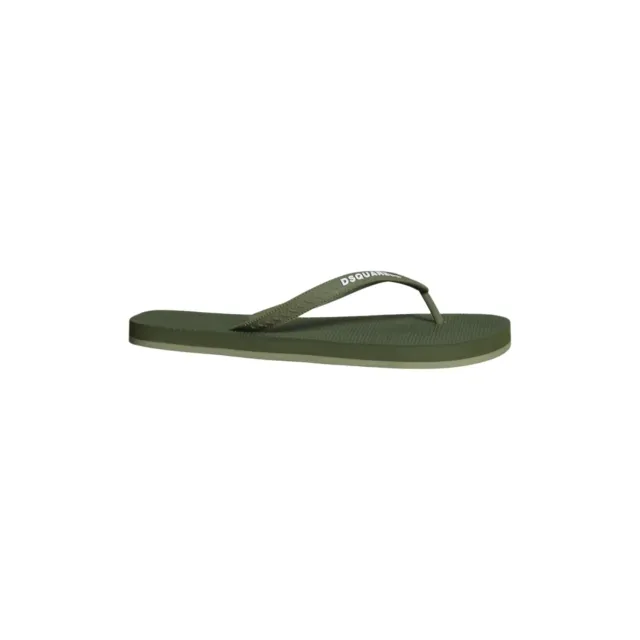 Dsquared2 Flash FFM000117200001 ciabatte verdi uomo