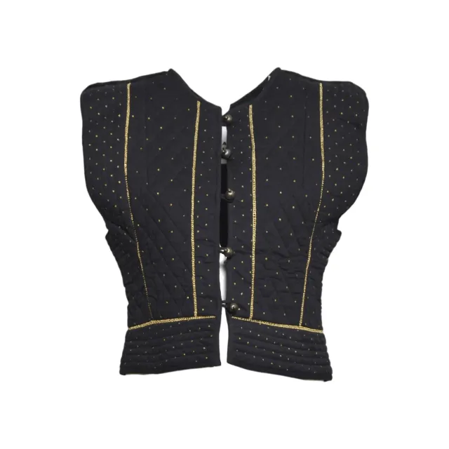 Marant Étoile Volana GI0078FAD1J03E gilet nero cotone