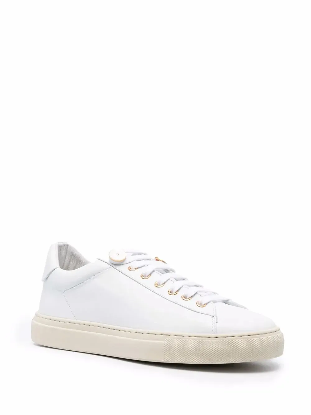 PORTS Goat Leather Sneakers sneakers bianche in pelle