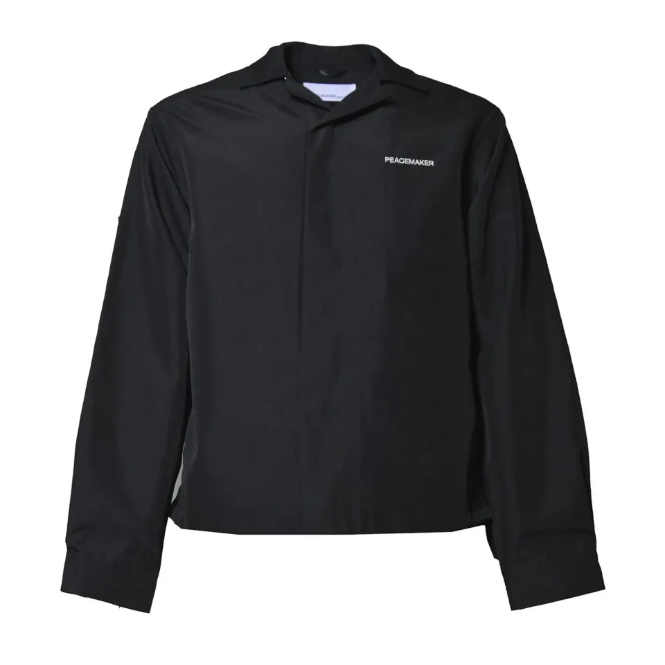 OAMC System Shirt giubbino nero camicia S
