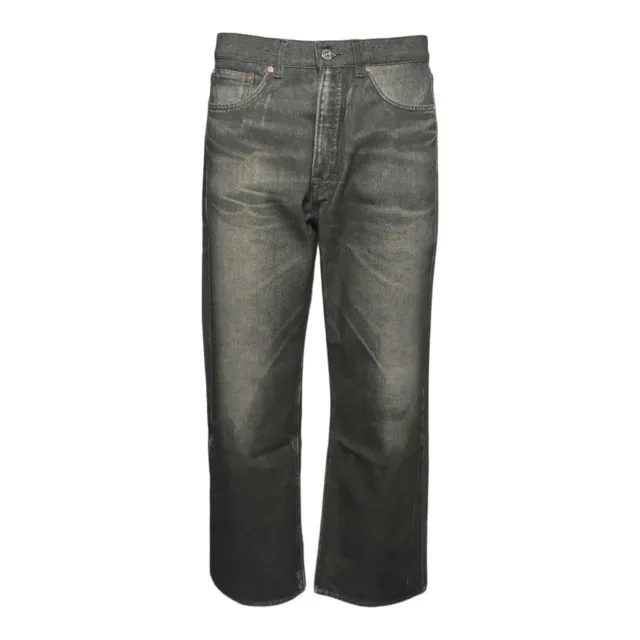 Our Legacy M2265TD Third Cut jeans nero lavato uomo