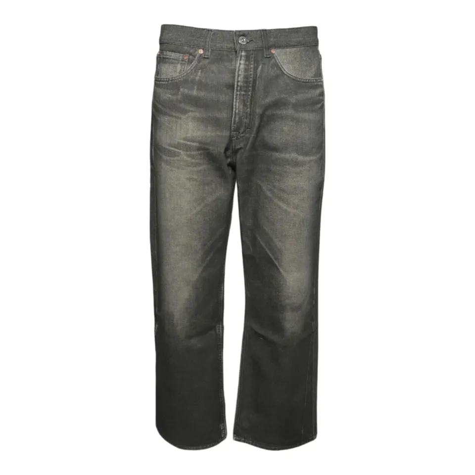 Our Legacy M2265TD Third Cut jeans nero lavato uomo