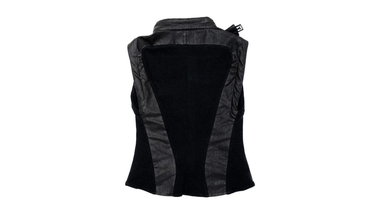 Marcello Pipitone Spalmato top cotone cerato smanicato