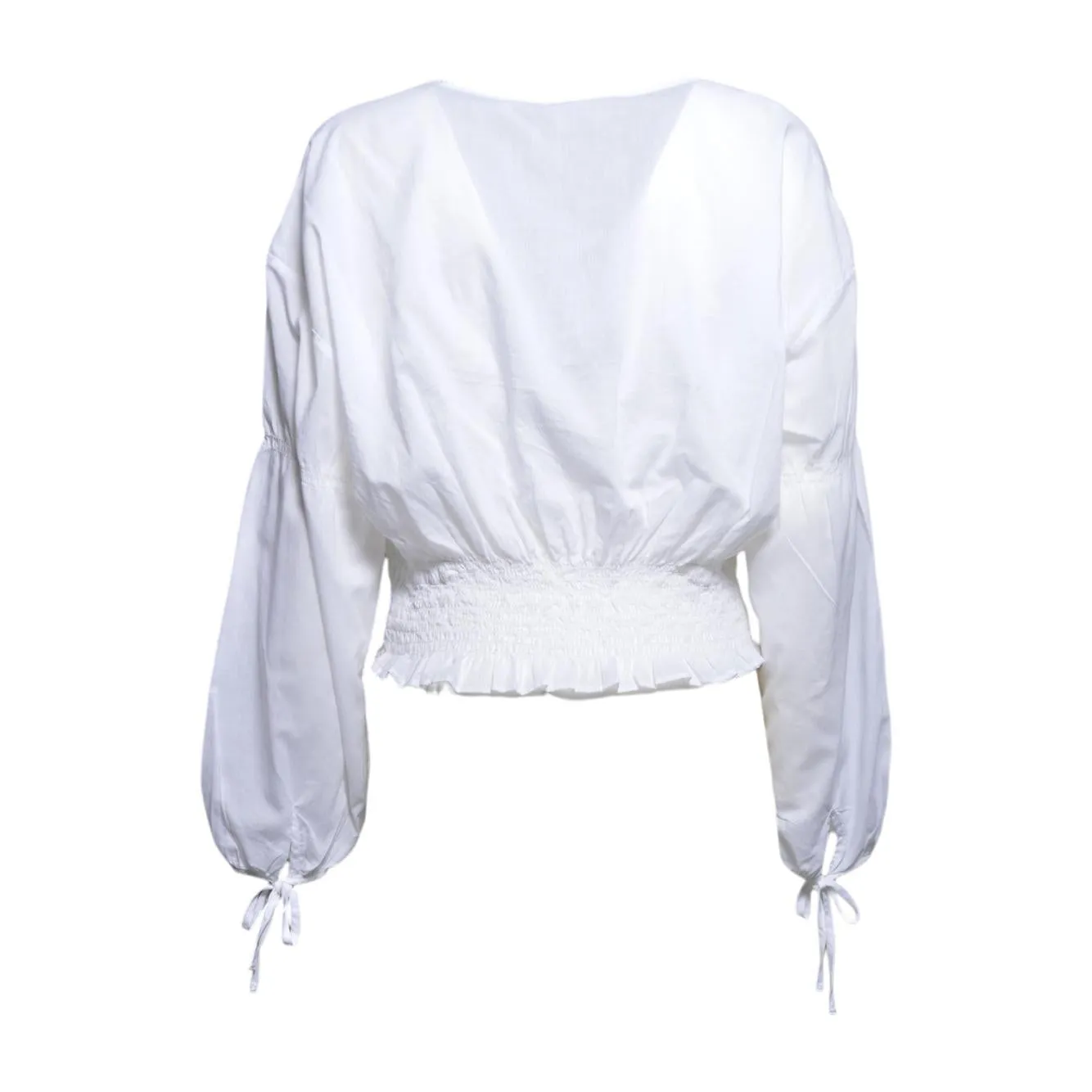 Aspesi 5672L066 top cotone bianco donna