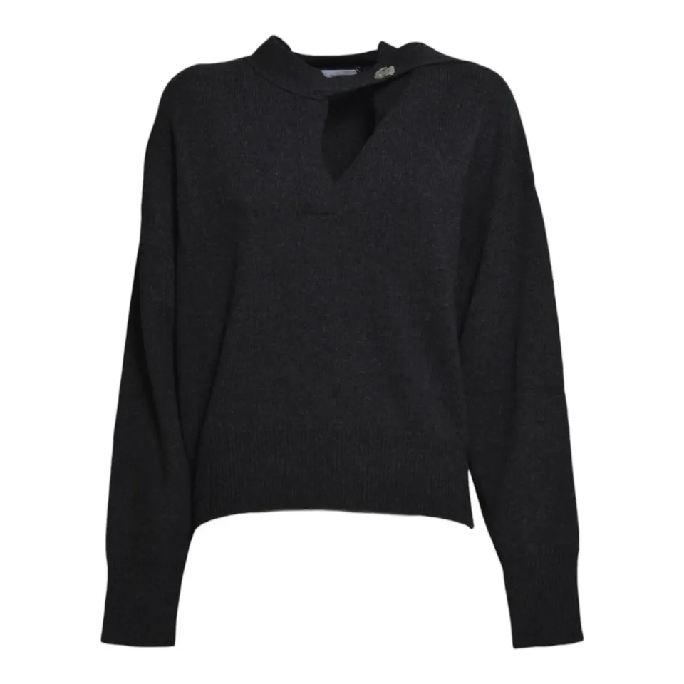 Grifoni G3AC0023 Mabel maglia girocollo antracite