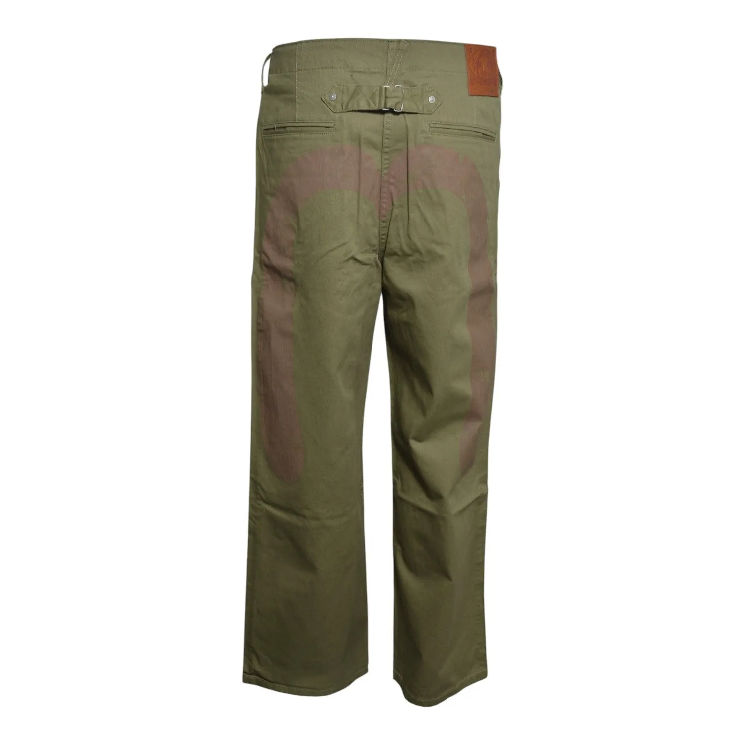 Evisu Daikoku 2ESHTM6PT1214 Pantalone Work Verde Militare