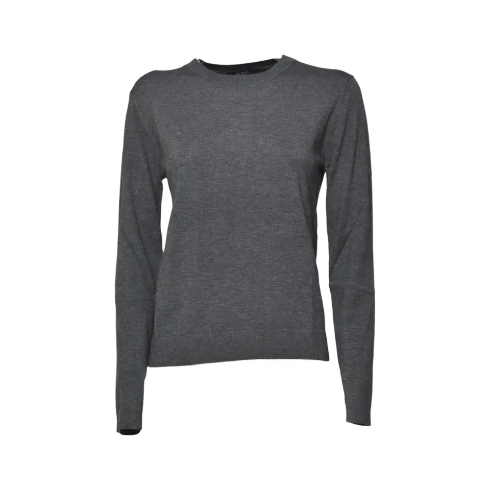 MaxMara Weekend Sicilia cardigan grigio seta lana