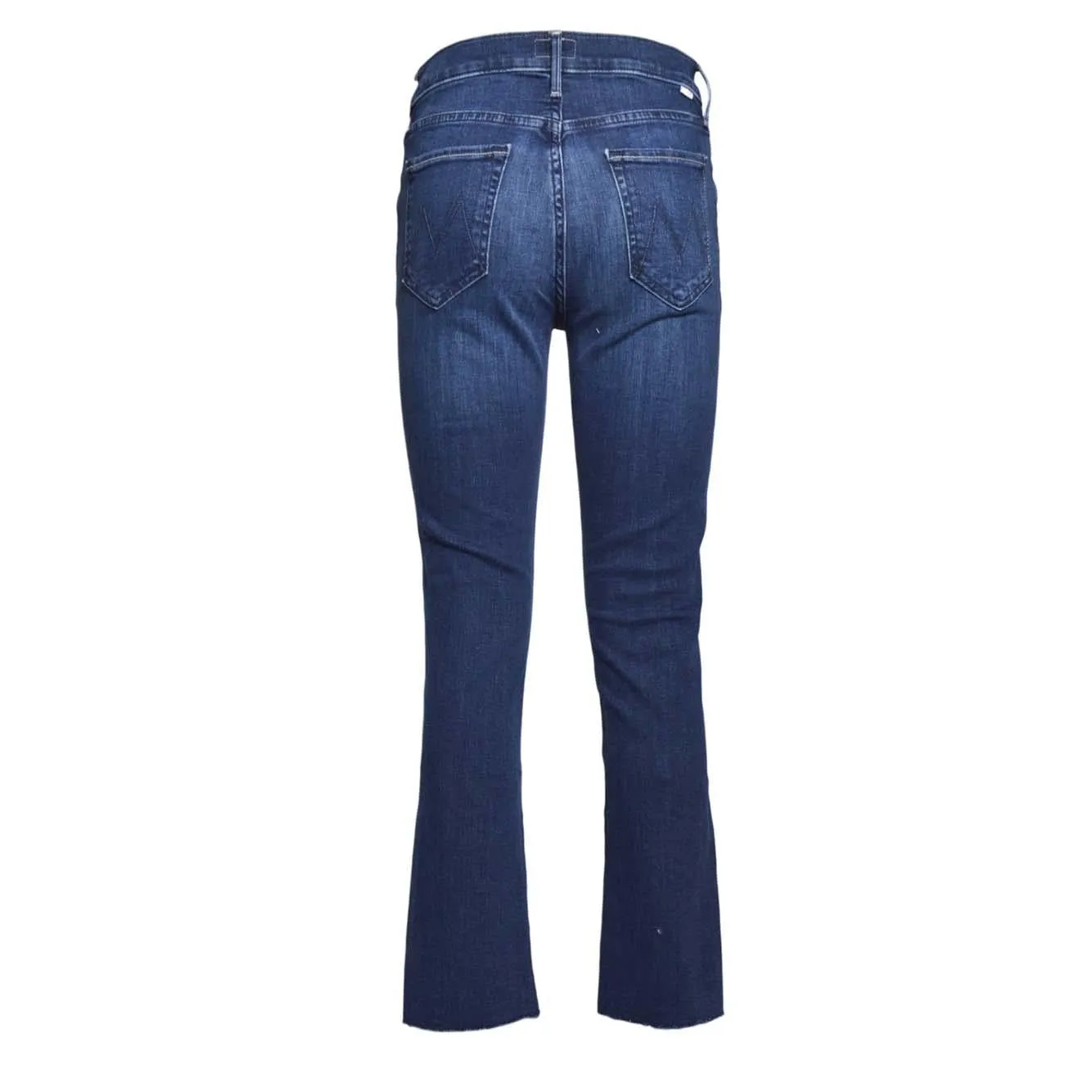 Mother 1906104B Dazzler jeans ankle fray denim