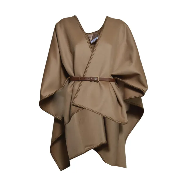 Max Mara Colomba stola lana cammello